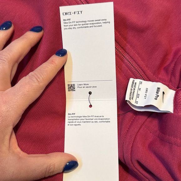 Nike Pro dri fit hoodie NWT - Picture 9 of 9